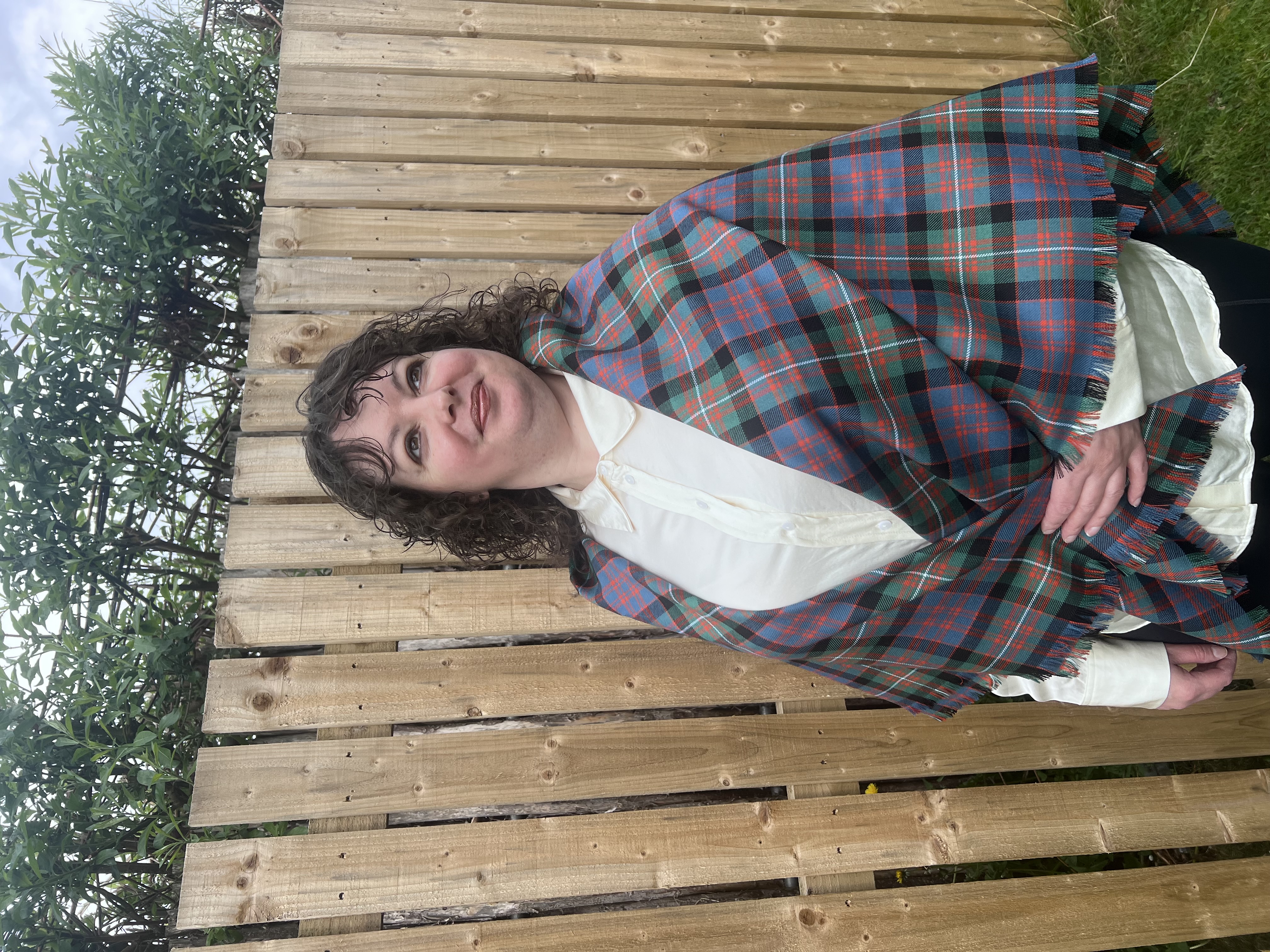 Scottish Tartan Shawl