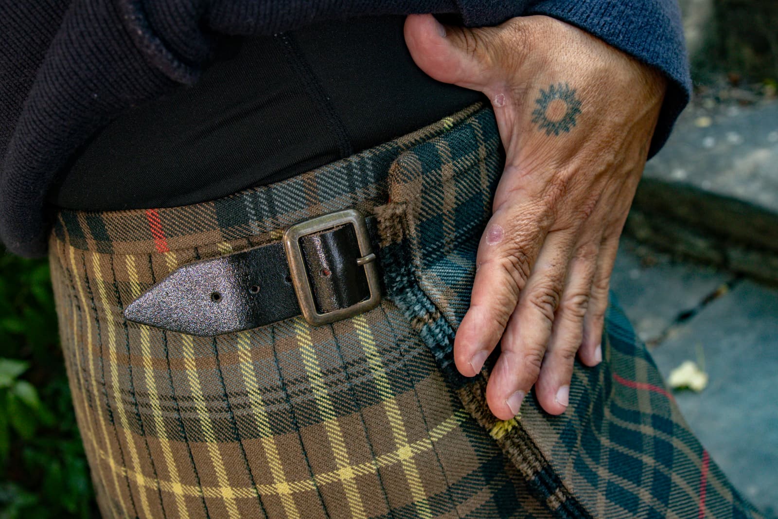 Traditional Hand Stitched Kilt. 