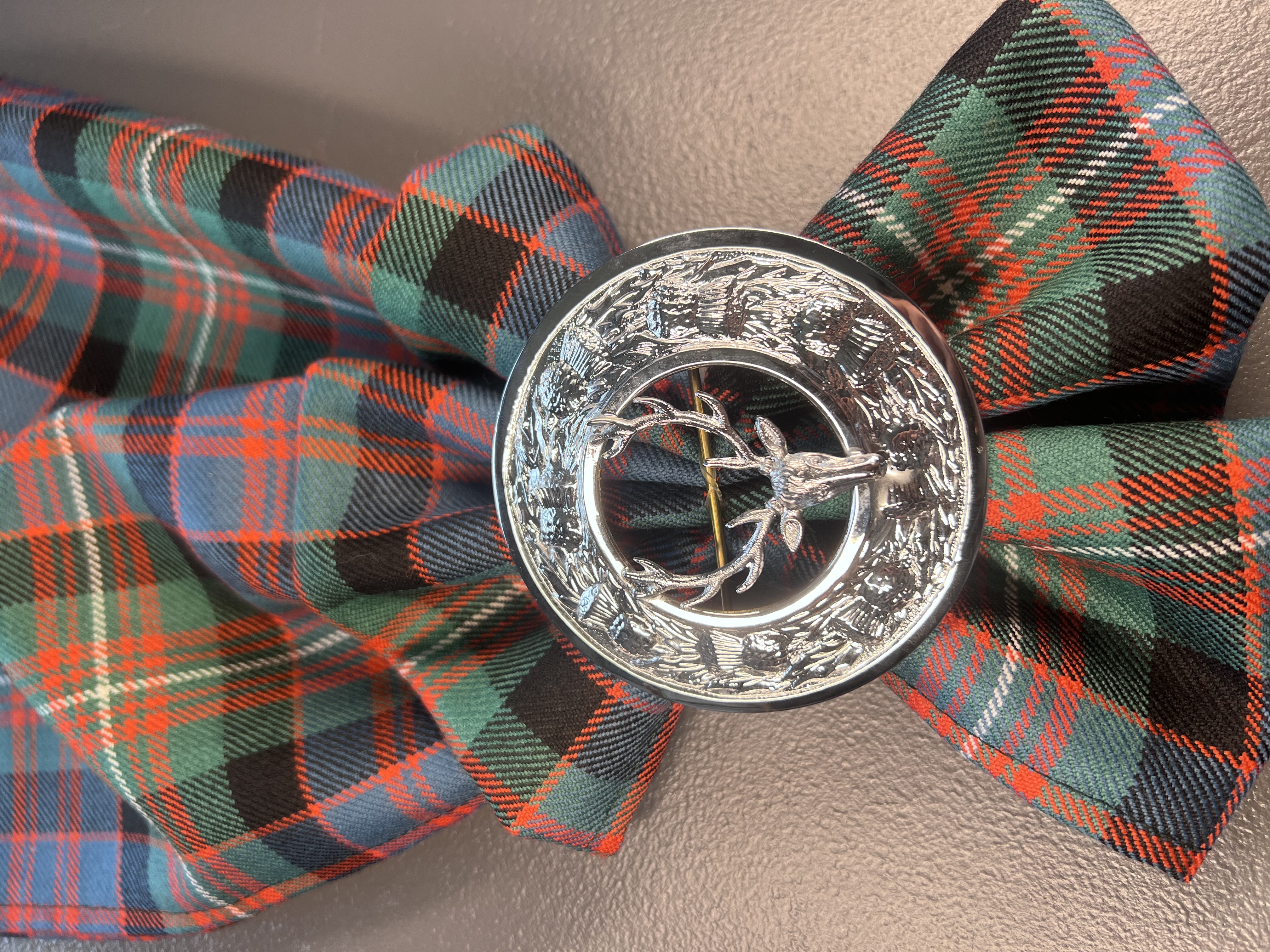 Wool Tartan Sash 